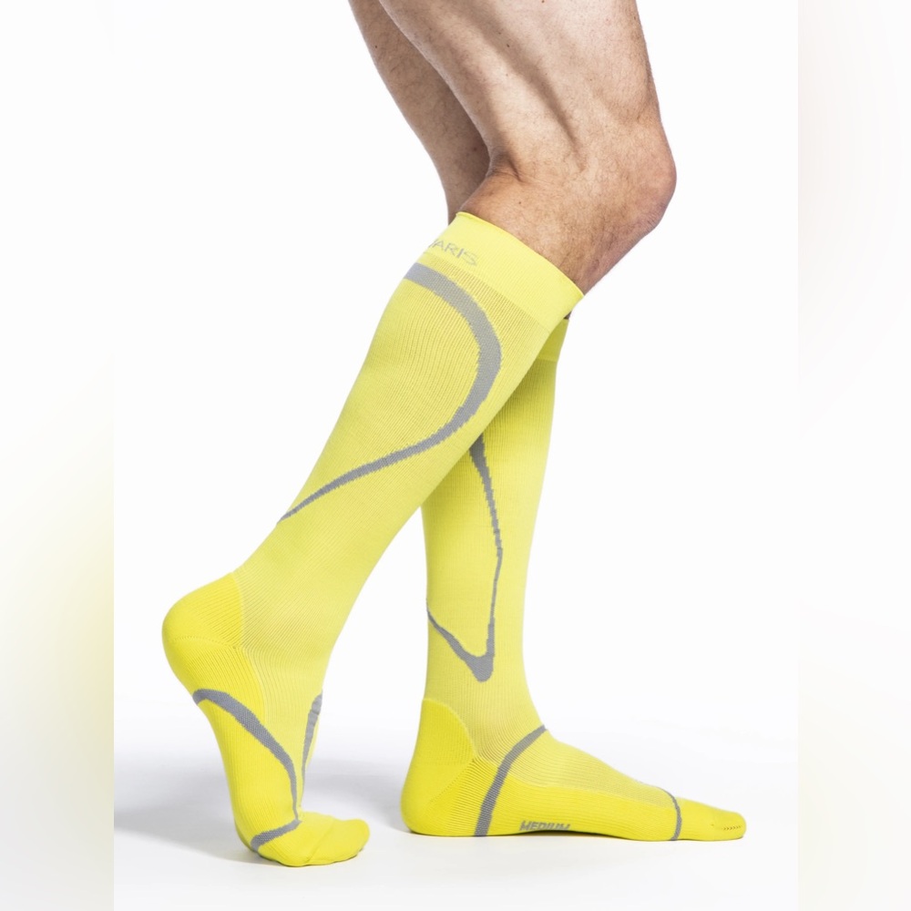 NIB Sigvaris Motion 412 High Tech Knee High Socks 20-30 mmHg Compression Hoisery